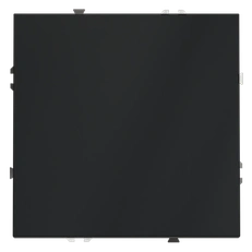 Изображение Выключатель с самовозвратом встраиваемый VOLTUM S70 одноклавишный 10А, (графит)